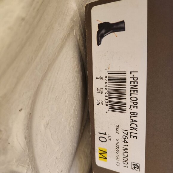 Franco Sarto Women's Penelope Booties. Black. Leather. Size 10. NIB - Picture 4 of 12